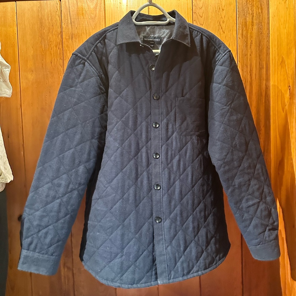 Men's Quilted Jacket - Black